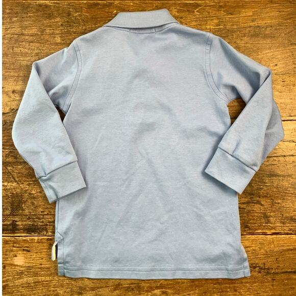 The Beaufort Bonnet Company Long Sleeve Pima Cotton Polo size 2T - Picture 3 of 4